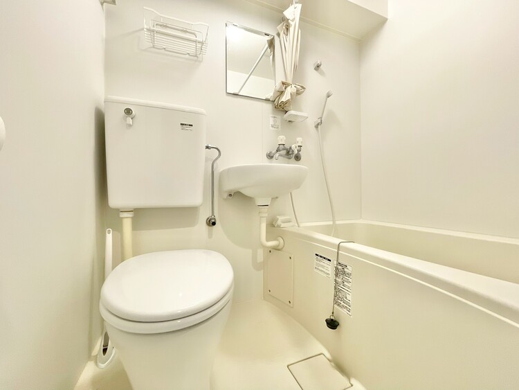 その他 十分な広さの脱衣所。