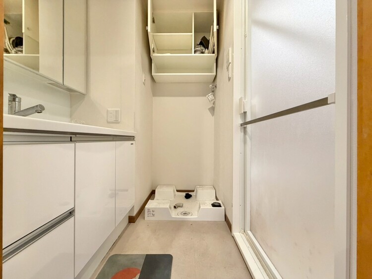 その他 十分な広さの脱衣所。