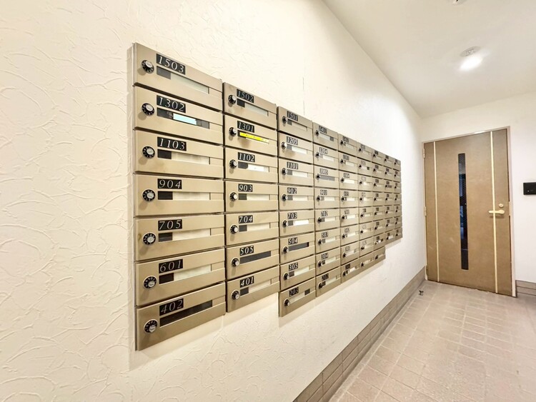 その他 郵便物を受け取るための郵便受けも、きちんと管理されています。