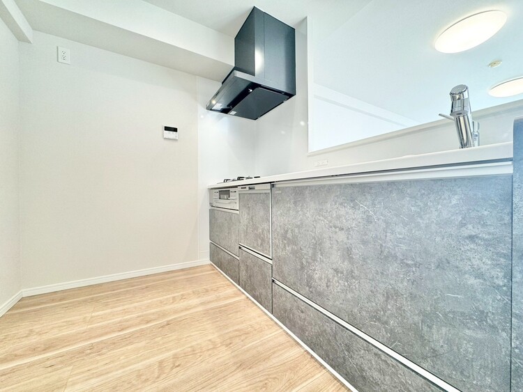 キッチン 洗練されたスタイリッシュなデザイン性と使いやすさを備えた仕様。