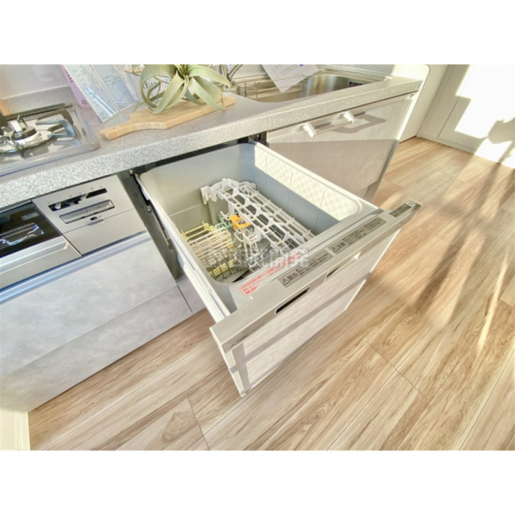 設備 環境にも手にも優しい食器洗い乾燥機付