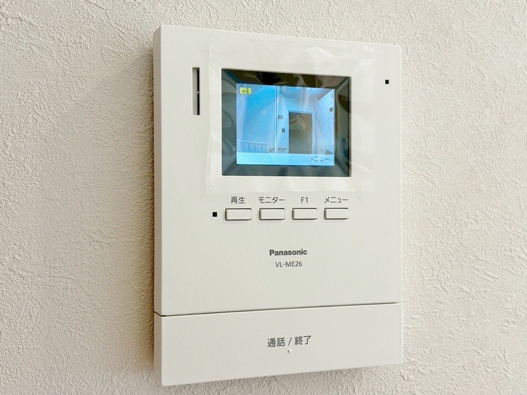 その他 誰が来てもわかる様にモニター付きインターホンを設置。