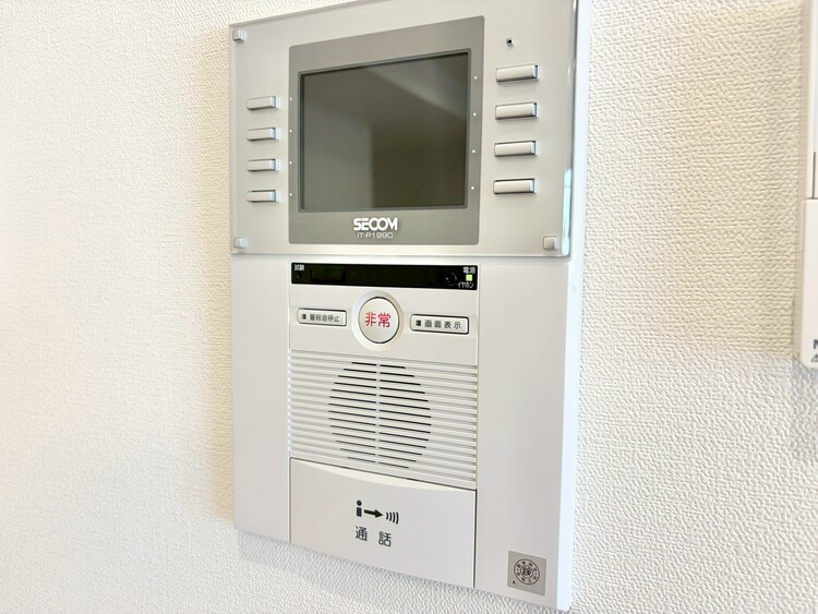 その他 誰が来てもわかる様にモニター付きインターホンを設置。