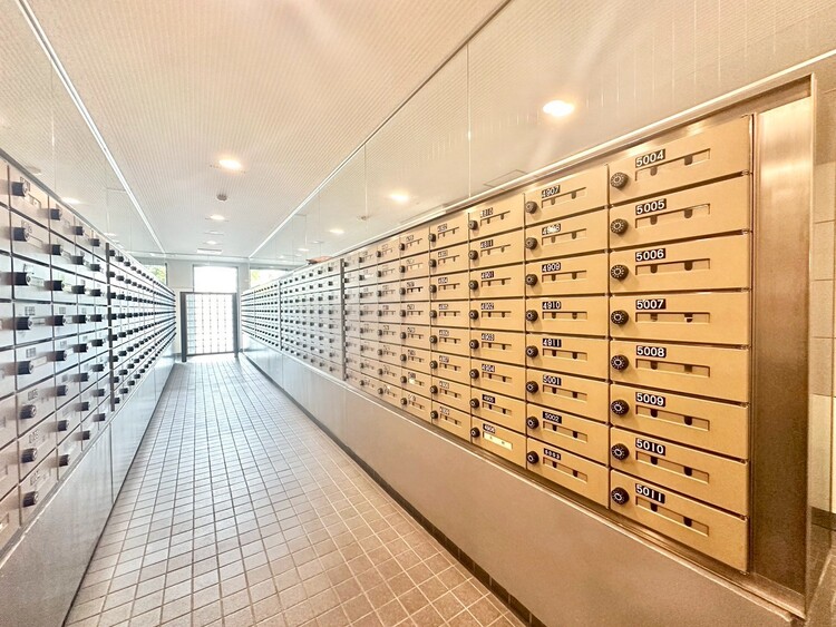 設備 郵便物を受け取るための郵便受けも、きちんと管理されています。