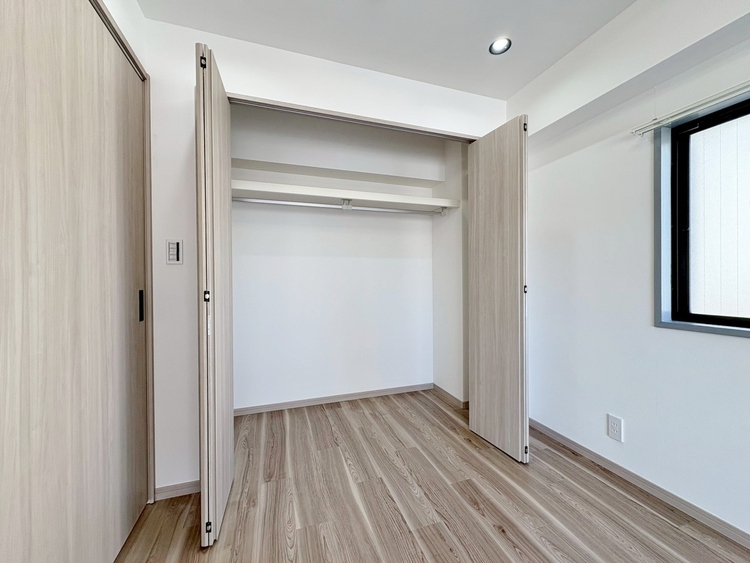 収納 居室にはクローゼットがあり、荷物もスッキリ収納して快適にお過ごしいただけます。