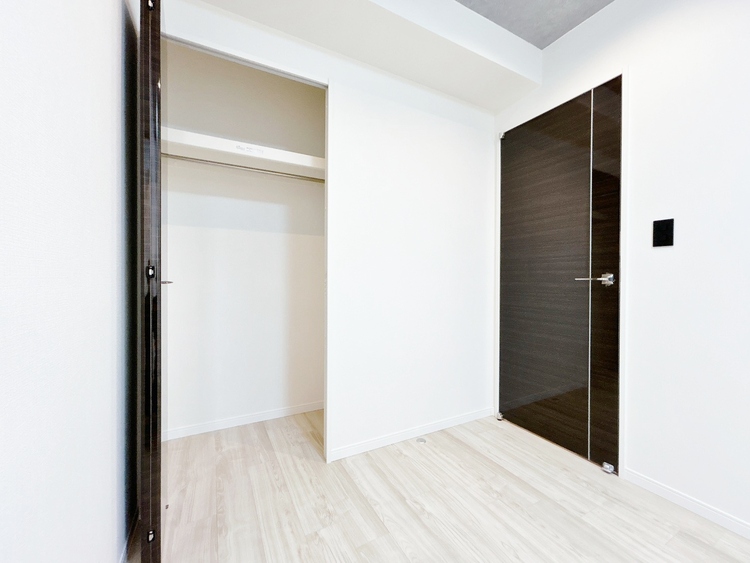 収納 居室にはクローゼットがあり、荷物もスッキリ収納して快適にお過ごしいただけます。