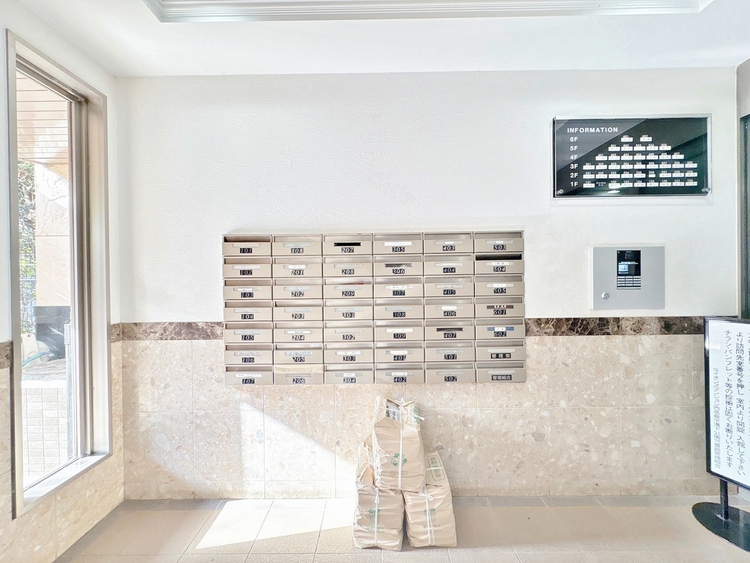 その他 郵便物を受け取るための郵便受けも、きちんと管理されています。