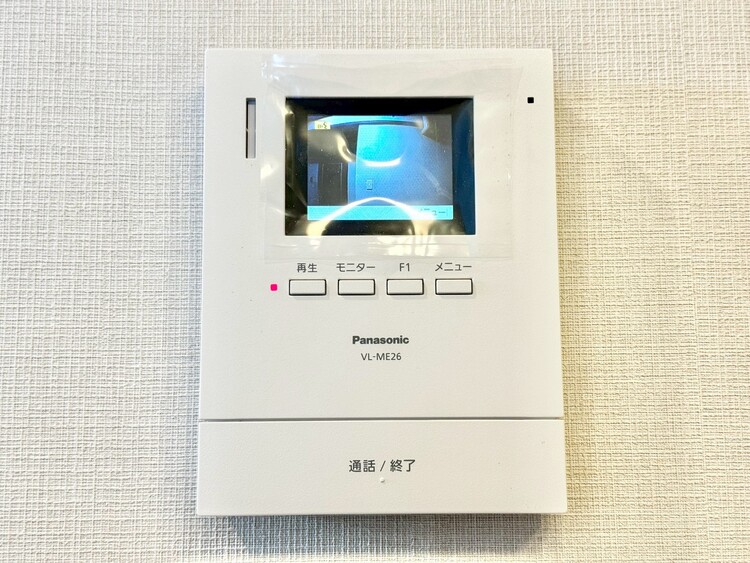 その他 誰が来てもわかる様にモニター付きインターホンを設置。