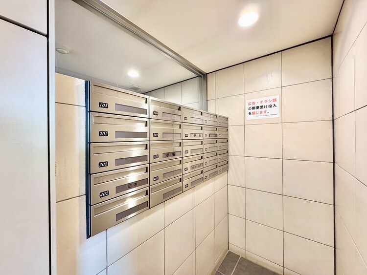 その他 郵便受けも、きちんと管理されています。