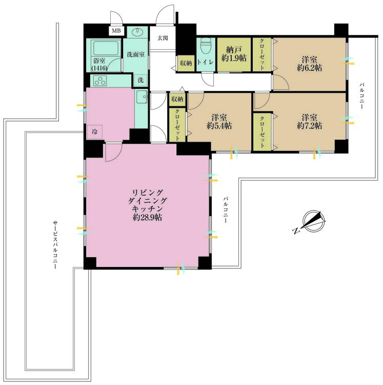 ユニハイム芦花公園の売出し中の物件情報