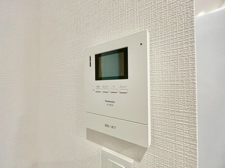 その他 誰が来てもわかる様にモニター付きインターホンを設置。