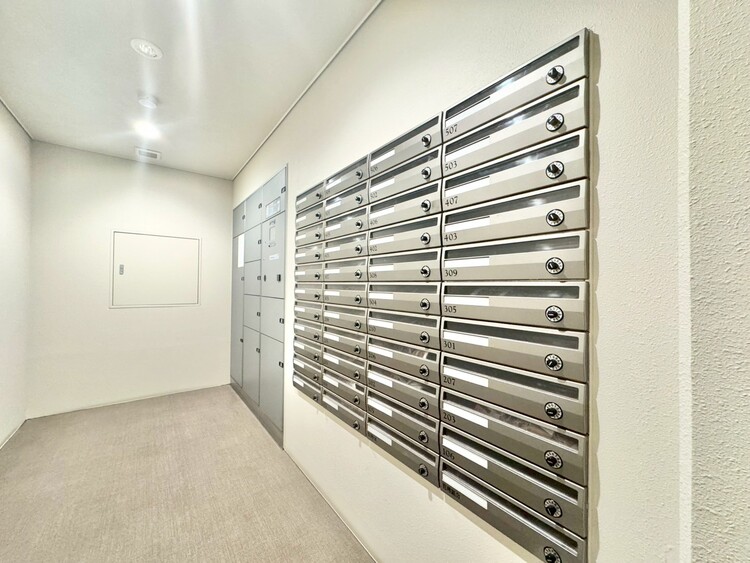 その他 郵便物を受け取るための郵便受けも、きちんと管理されています。