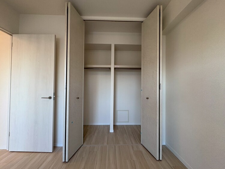 収納 居室にはクローゼットがあり、荷物もスッキリ収納して快適にお過ごしいただけます。