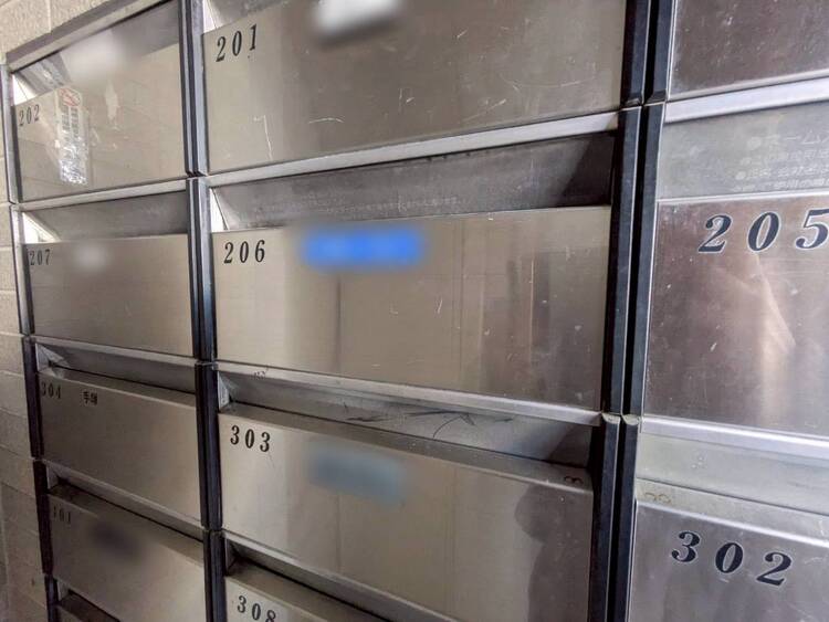 設備 郵便物を受け取るための郵便受けも、きちんと管理されています。