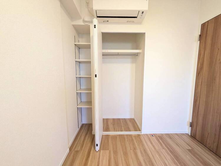 収納 居室にはクローゼットがあり、荷物もスッキリ収納して快適にお過ごしいただけます。