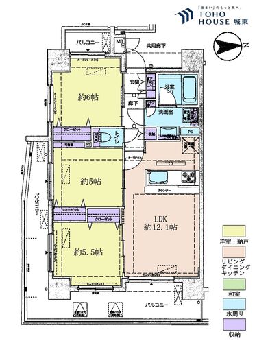 バース亀有の物件画像