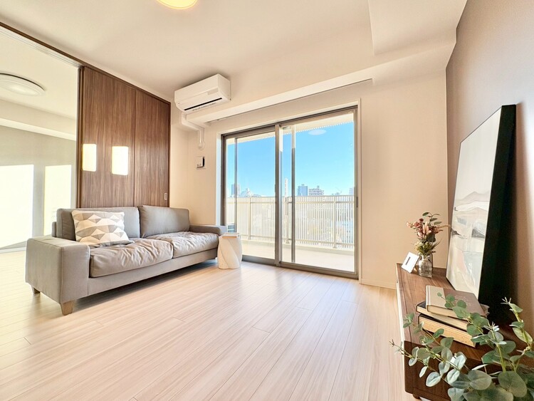 居間 「空間が織り成すひとつ先の住み心地」を演出します。