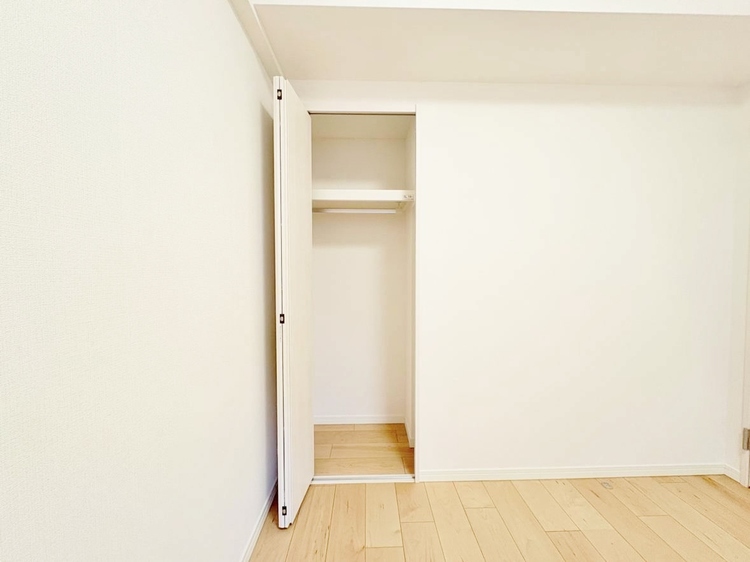 収納 居室にはクローゼットがあり、荷物もスッキリ収納して快適にお過ごしいただけます。