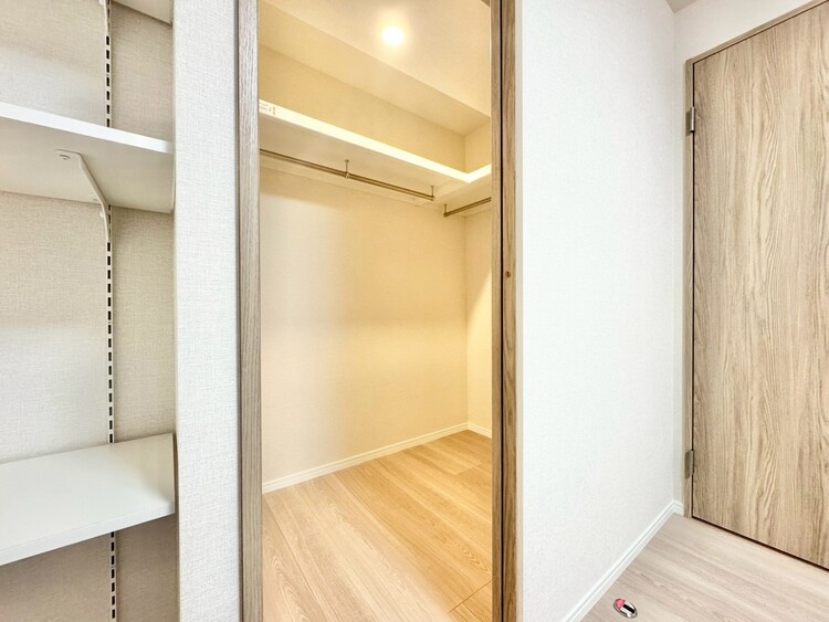 収納 居室にはクローゼットがあり、荷物もスッキリ収納して快適にお過ごしいただけます。