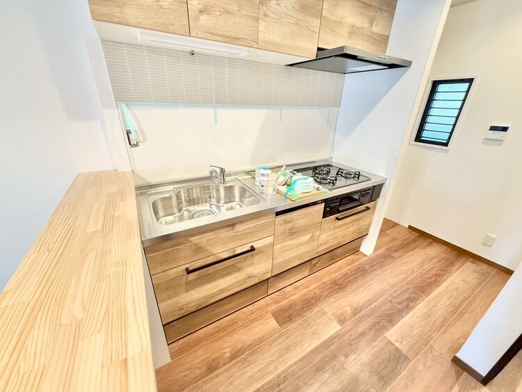 その他 開放感のあるキッチンスペース。調理をしながら、会話も弾みそうですね。