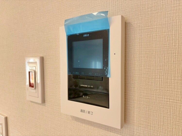 その他 【モニターホン】誰が来てもわかる様にモニター付きインターホンを設置。
