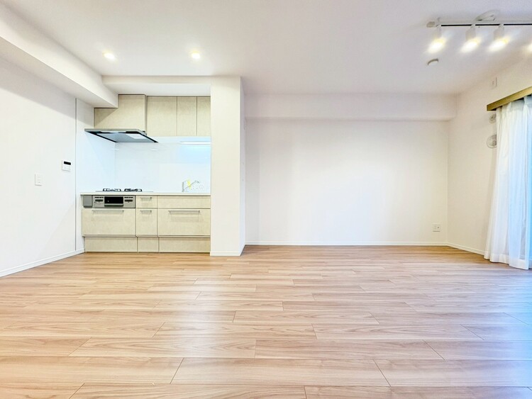 居間 豊かな居住性と、安心感を満たすクオリティが見事に調和した住空間。