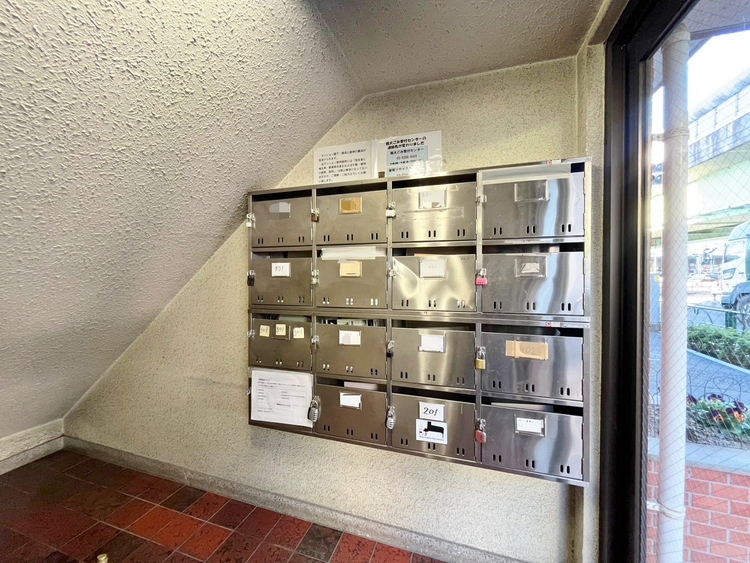 その他 郵便物を受け取るための郵便受けも、きちんと管理されています。