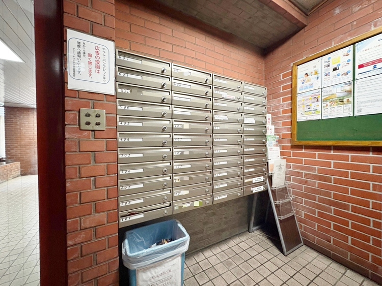 その他 郵便物を受け取るための郵便受けも、きちんと管理されています。
