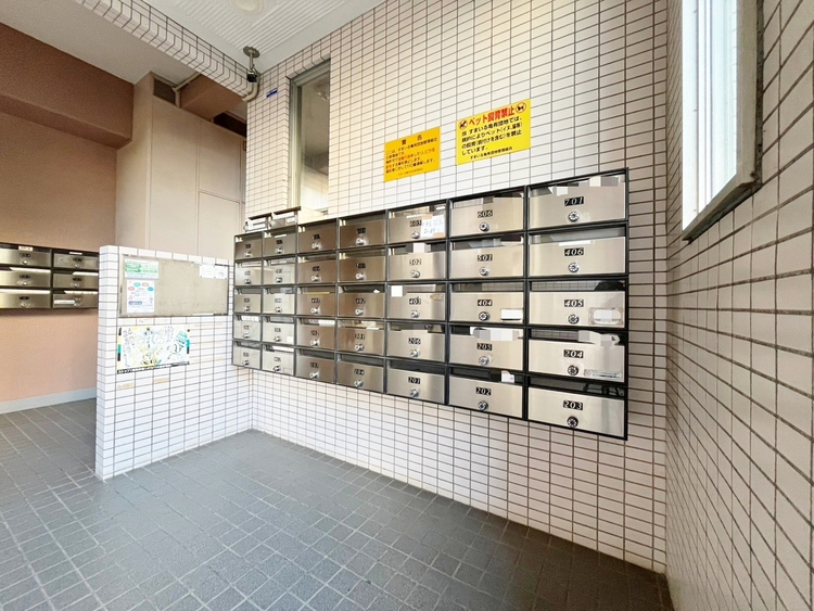 その他 郵便物を受け取るための郵便受けも、きちんと管理されています。