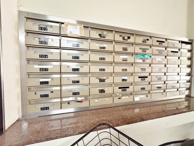 その他 郵便物を受け取るための郵便受けも、きちんと管理されています。