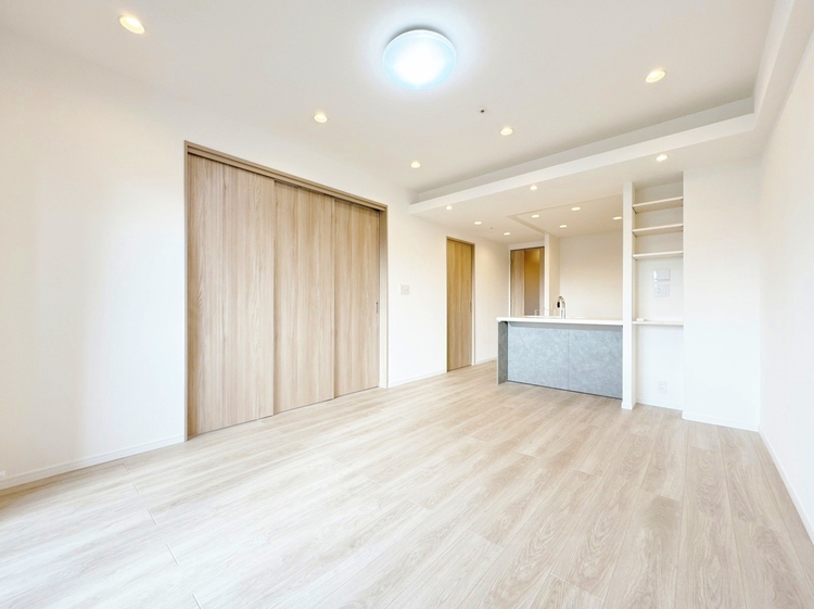 居間 豊かな居住性と、安心感を満たすクオリティが見事に調和した住空間。