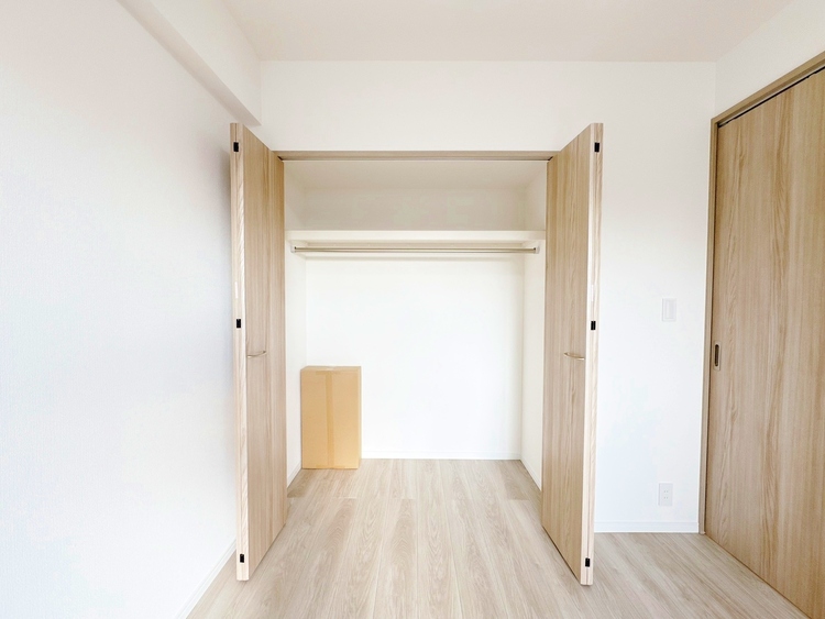 収納 居室にはクローゼットがあり、荷物もスッキリ収納して快適にお過ごしいただけます。