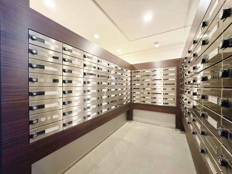 設備 郵便物を受け取るための郵便受けも、きちんと管理されています。