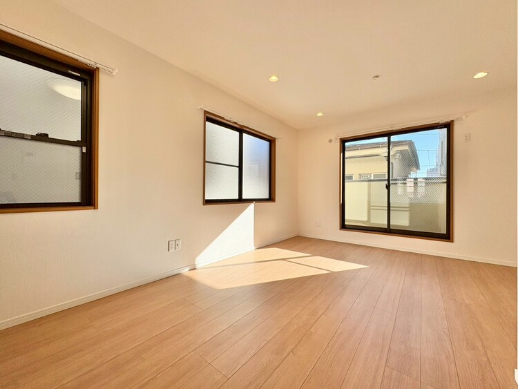 居間 豊かな居住性と、安心感を満たすクオリティが見事に調和した住空間。