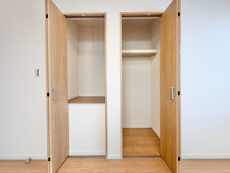 収納 暮らし心地を大きく左右する収納を、適材適所に配置し使い勝手を考慮しました。