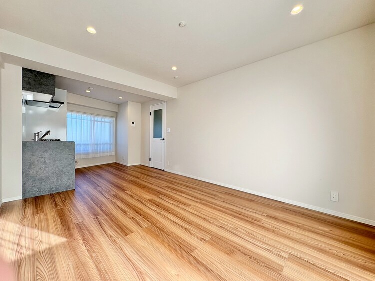 居間 豊かな居住性と、安心感を満たすクオリティが見事に調和した住空間。