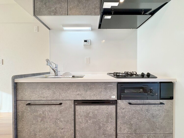 キッチン 洗練されたスタイリッシュなデザイン性と使いやすさを備えた仕様。