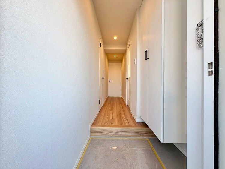 玄関 シューズボックスを完備した玄関です。