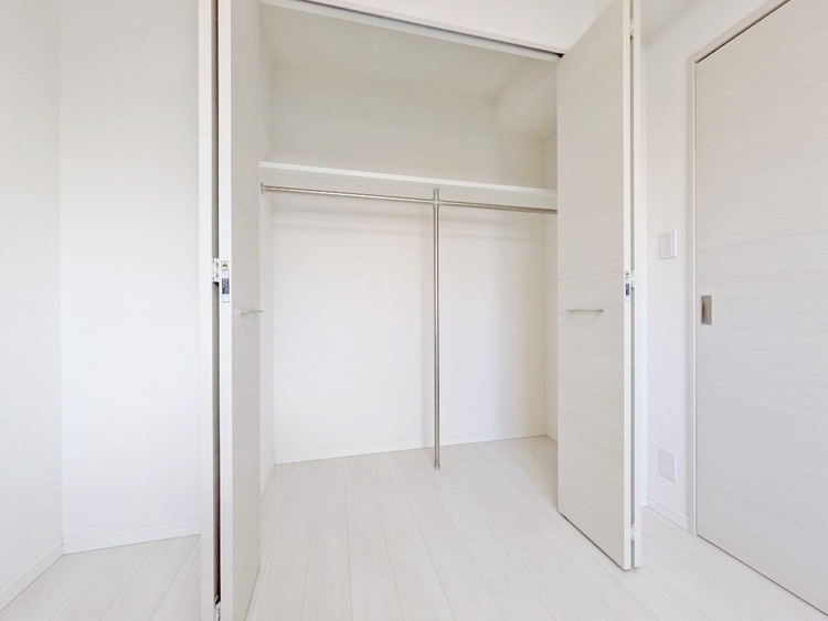 収納 居室にはクローゼットがあり、荷物もスッキリ収納して快適にお過ごしいただけます。