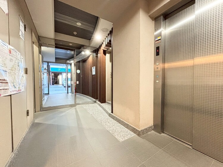 その他 エレベーター完備のため荷物が多くなっても安心。