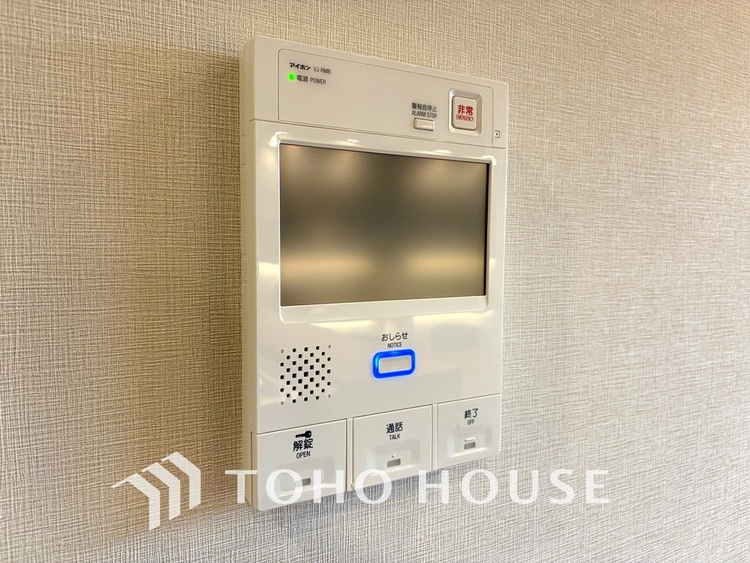 その他 来客が一目でわかるモニター付きインターホン