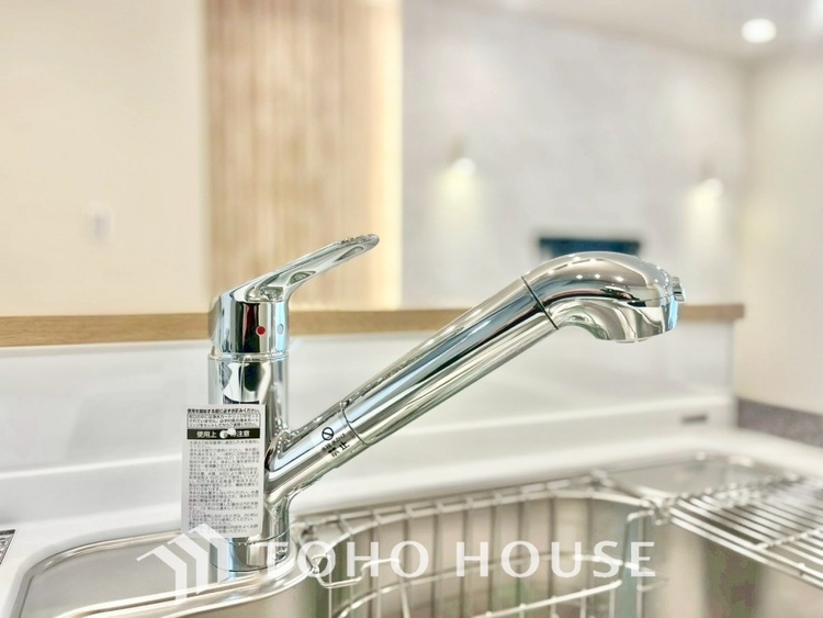 キッチン 【KITCHEN】◆家族のおはよう◆の声を笑顔で迎えてあげられるシステムキッチン。朝ごはんが楽しみでちょっと早起きしたくなるんです。