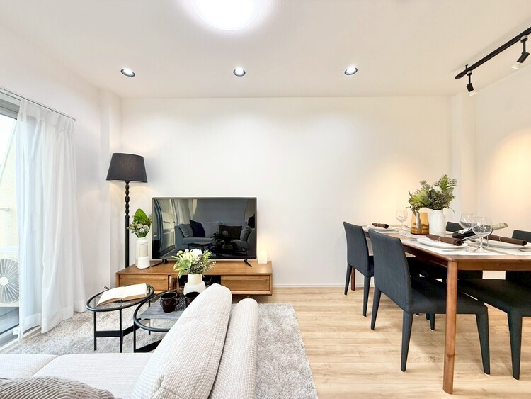 居間 「空間が織り成すひとつ先の住み心地」を演出します。