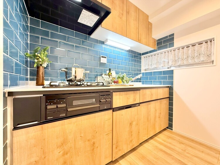 キッチン 使いやすくスタイリッシュなキッチン空間になっております。