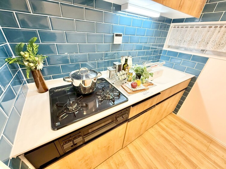 キッチン 開放感のあるキッチンスペース。調理をしながら、会話も弾みそうですね。