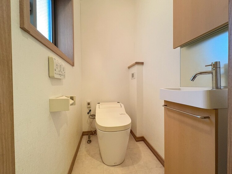 その他 清潔感の高いお手洗い。