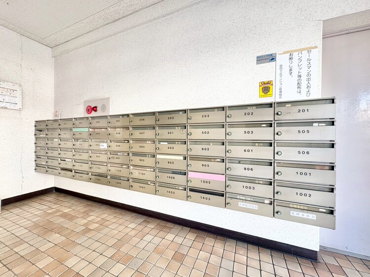 その他 郵便受けも、きちんと管理されています。