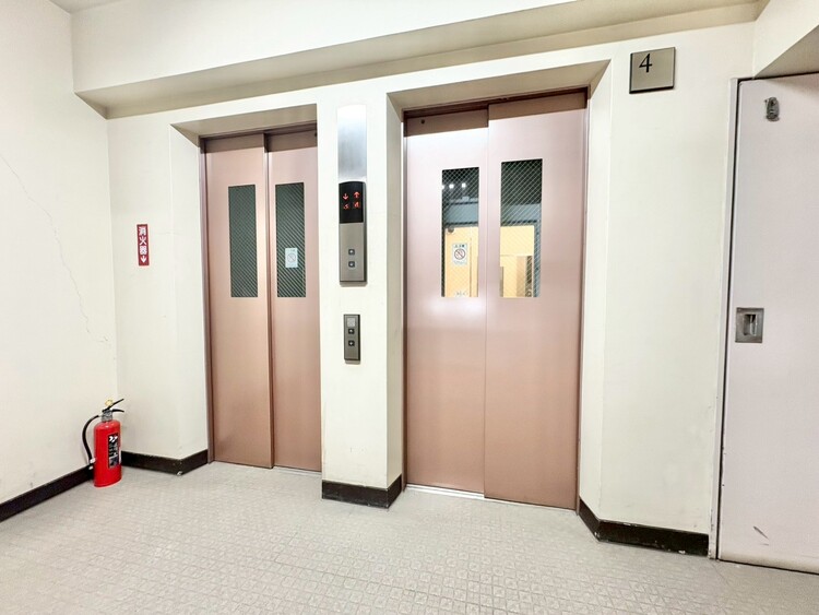 その他 エレベーター完備のため荷物が多くなっても安心。