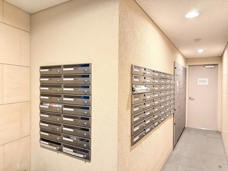 設備 郵便受けも、きちんと管理されています。