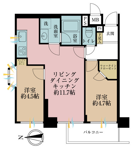 ライオンズマンション西蒲田の物件画像